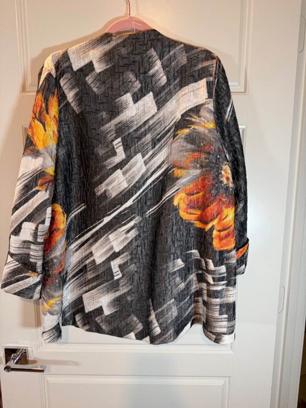 IC by Connie Jacket with Abstract Print - Picture 2 of 3